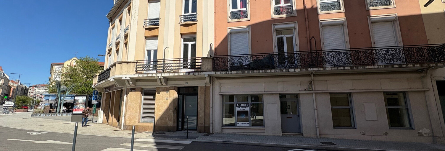 Commerce  83 m² à louer à Roanne (42300)
