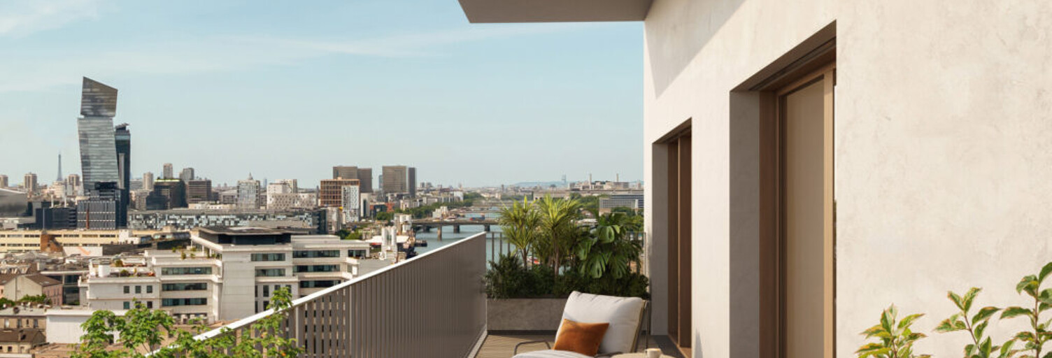 Appartement neuf T2, T3, T4, T5 Pièce 40 à 102 m² à vendre à Ivry-sur-Seine (94200)