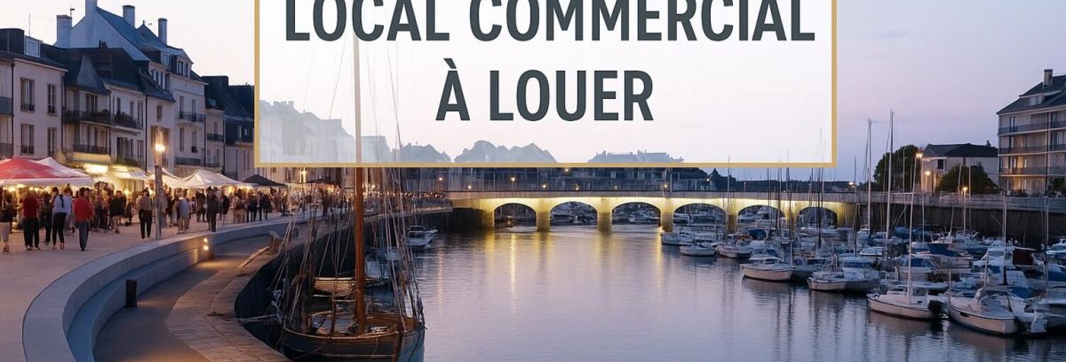 Commerce  46 m² à louer à Le Pouliguen (44510)