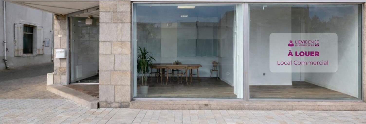 Commerce  46 m² à louer à Le Pouliguen (44510)
