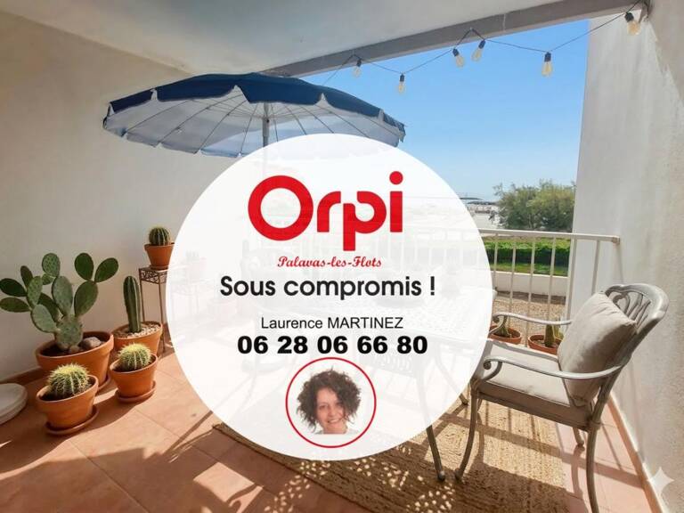  ️ À Vendre - Appartement première ligne T2 Cabine avec Terrasse Vue Mer – Palavas-les-Flots, Rive Droite — photo 1