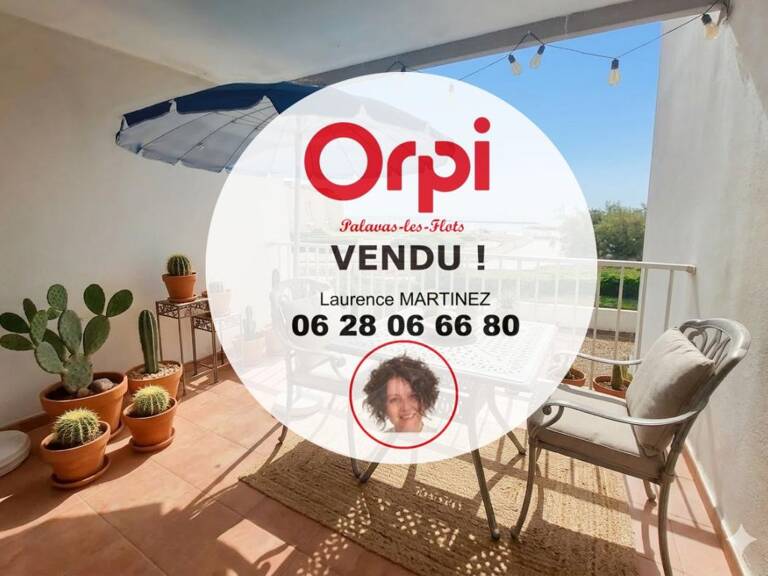 🏖️ À Vendre - Appartement première ligne T2 Cabine avec Terrasse Vue Mer – Palavas-les-Flots, Rive Droite — photo 1