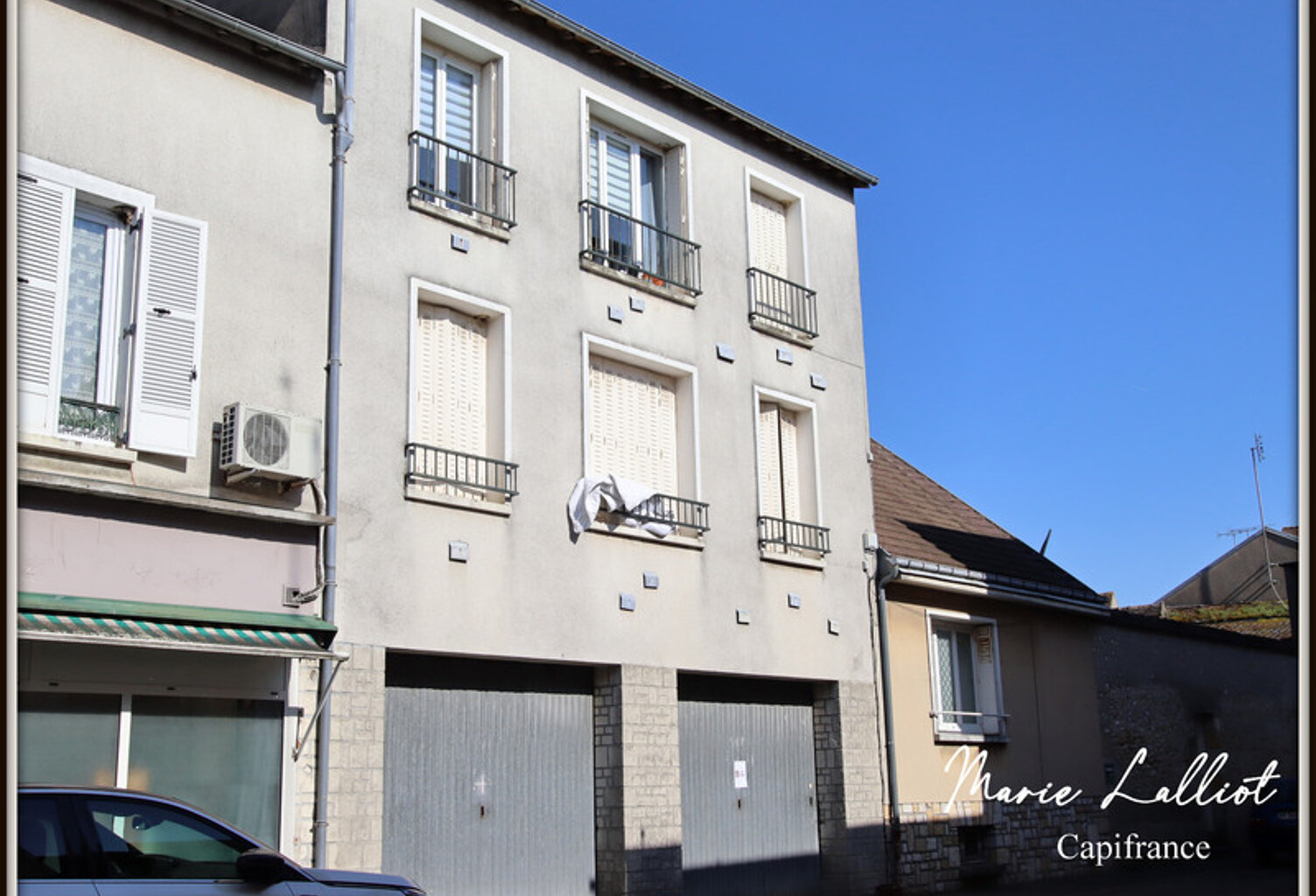 Immeuble de Rapport à vendre PUISEAUX (45), 2 Studios, 2 F2, Garages indépendants — photo 1