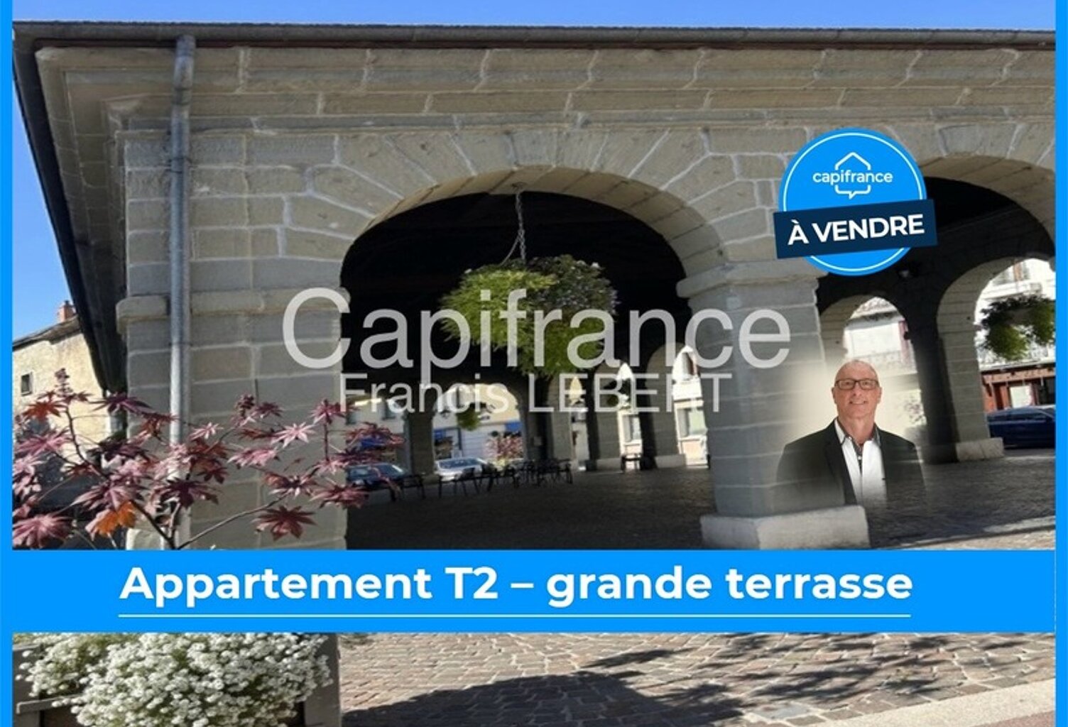 Appartement T2 à vendre centre RUMILLY - Axe ANNECY (74) / AIX LES BAINS (73) — photo 1
