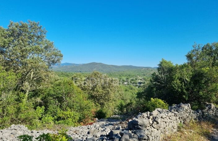 Terrain à vendre avec Mazet en pierre  SAUVE (30) — photo 3