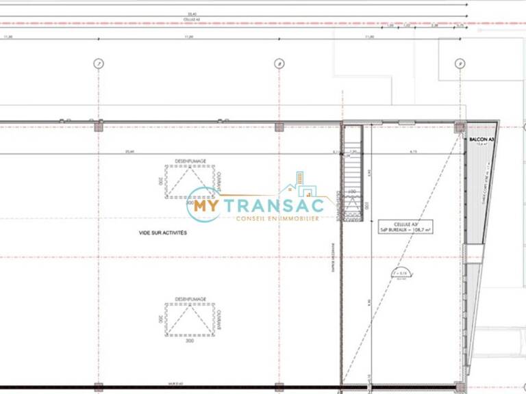 A louer local neuf  de 631m² à VILLEPARISIS — photo 1