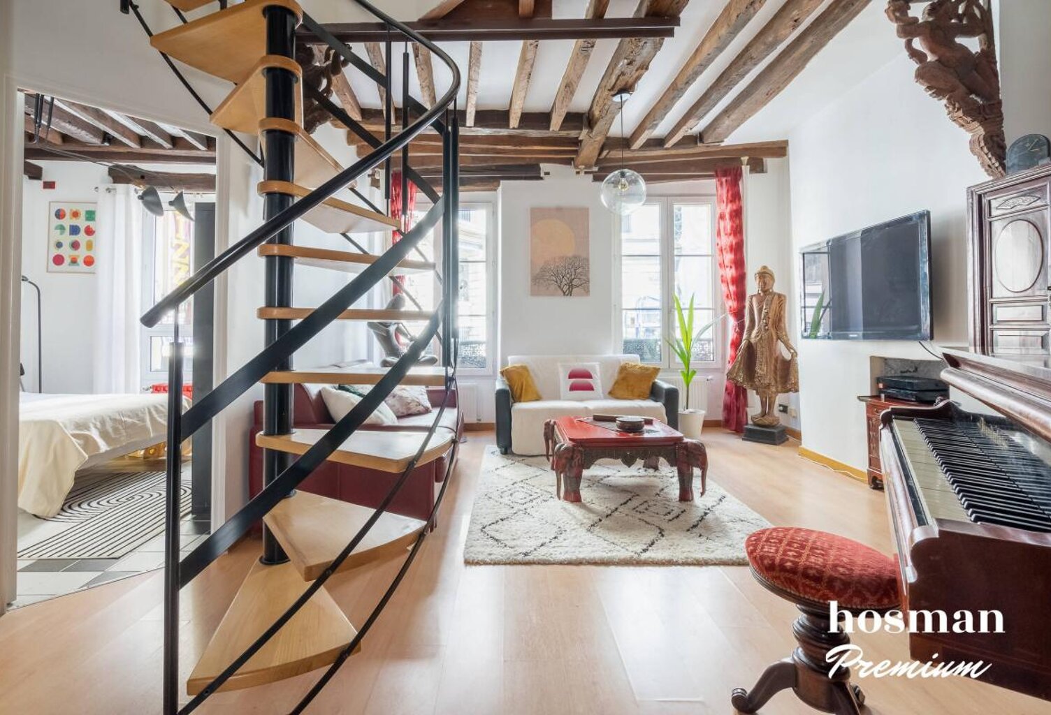 Coup de coeur - Duplex T5 avec Terrasse de 20 m2 - 113.0 m² - Idéalement placé - Rue de Clignancourt 75018 Paris — photo 1