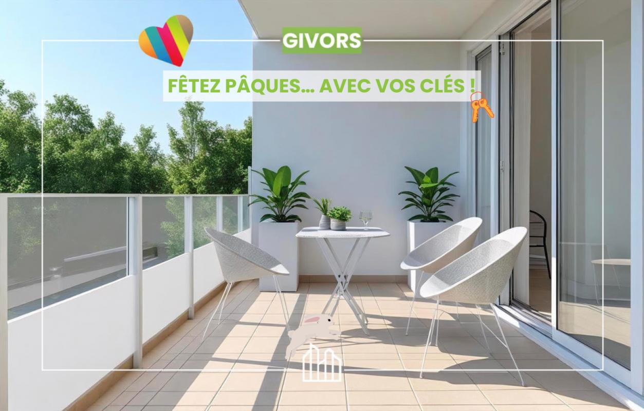 Givors Appartement neuf 2 pièces 35 m²