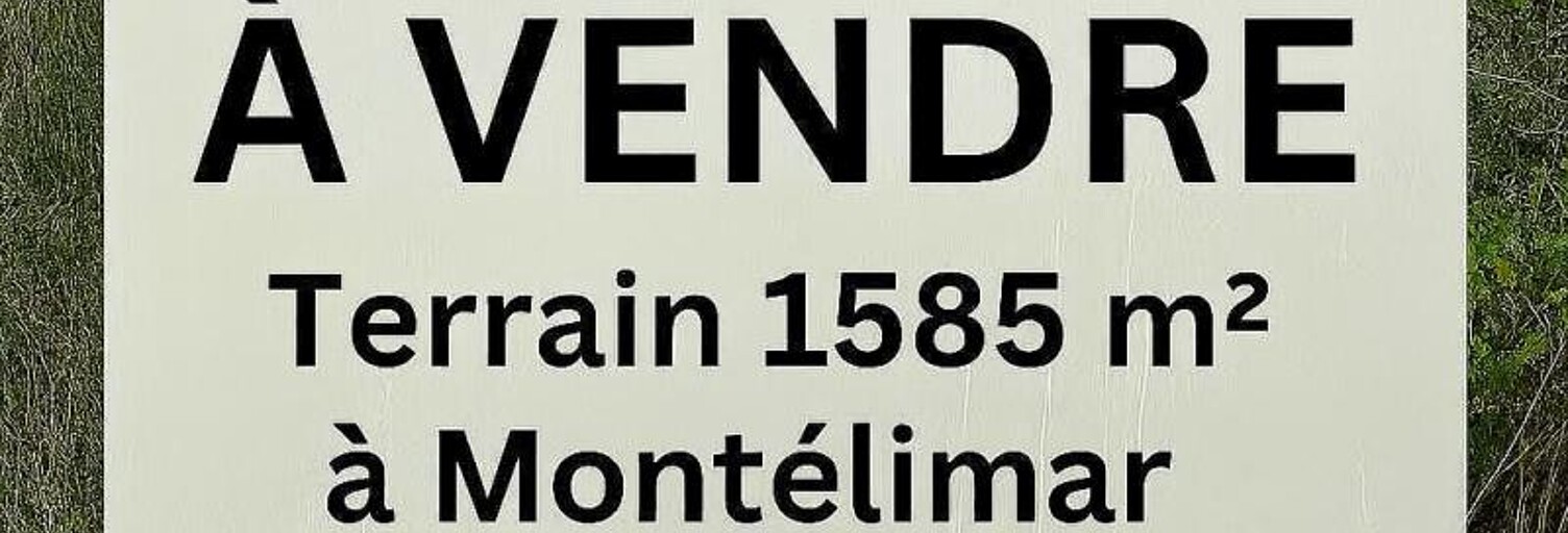 Terrain  1585 m² à vendre à Montélimar (26200)