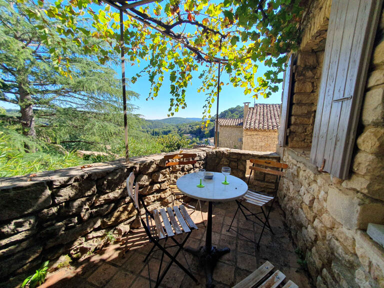 Village médiéval de la Vallée de la Cèze : Jolie Maison de v — photo 1