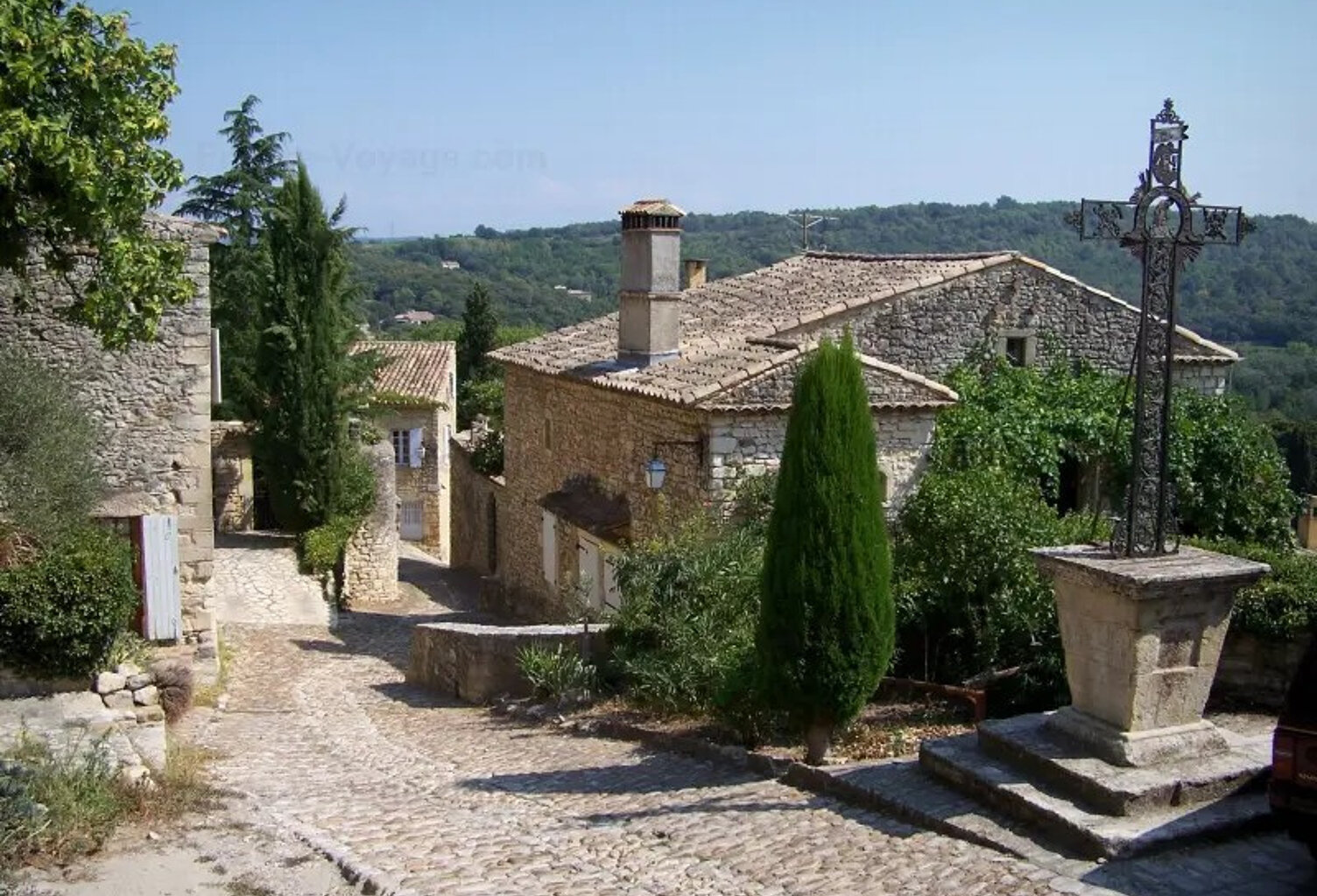 Village médiéval de la Vallée de la Cèze : Jolie Maison de v — photo 1