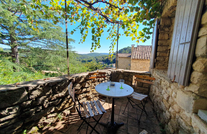 Village médiéval de la Vallée de la Cèze : Jolie Maison de v — photo 2