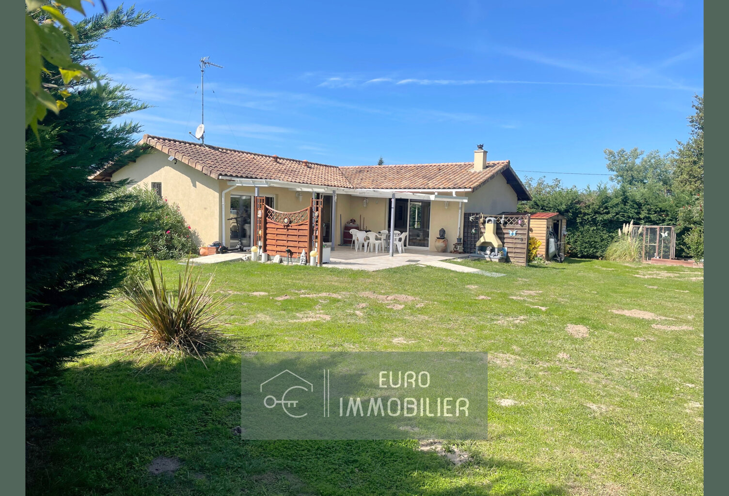 Proche Bazas Contemporaine 3 chbrs -4800 m2 terrain - GIROND — photo 1