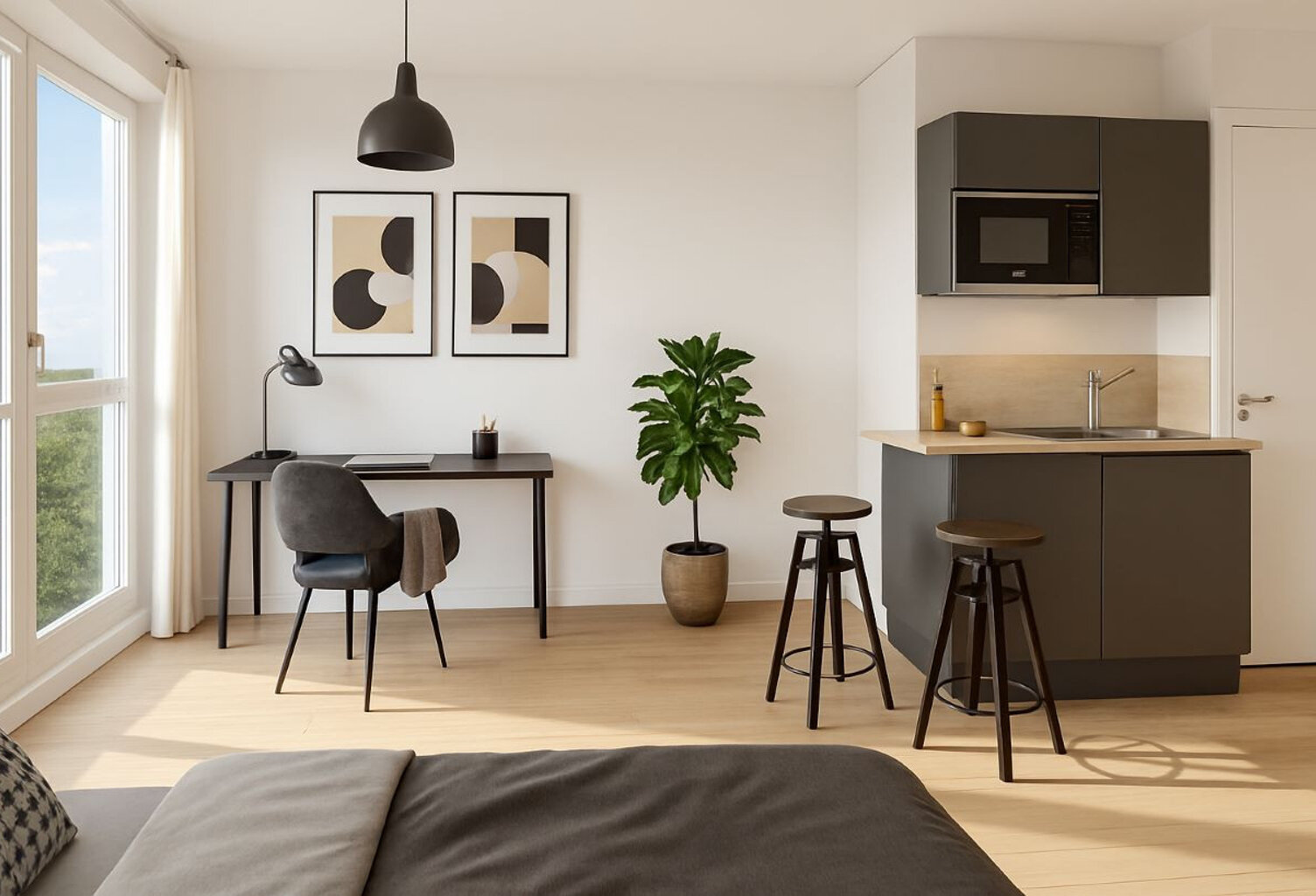 Vente programme neuf T1 17 à 23 m² Angers (49100) — photo 1