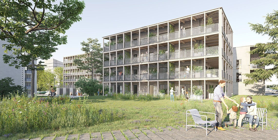 Appartement neuf 3 pièces 59 m²