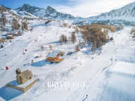Chalet d'exception à Isola 2000-Terrasse panoramique aux pie — photo 2