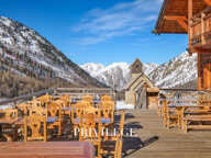 Chalet d'exception à Isola 2000-Terrasse panoramique aux pie — photo 3