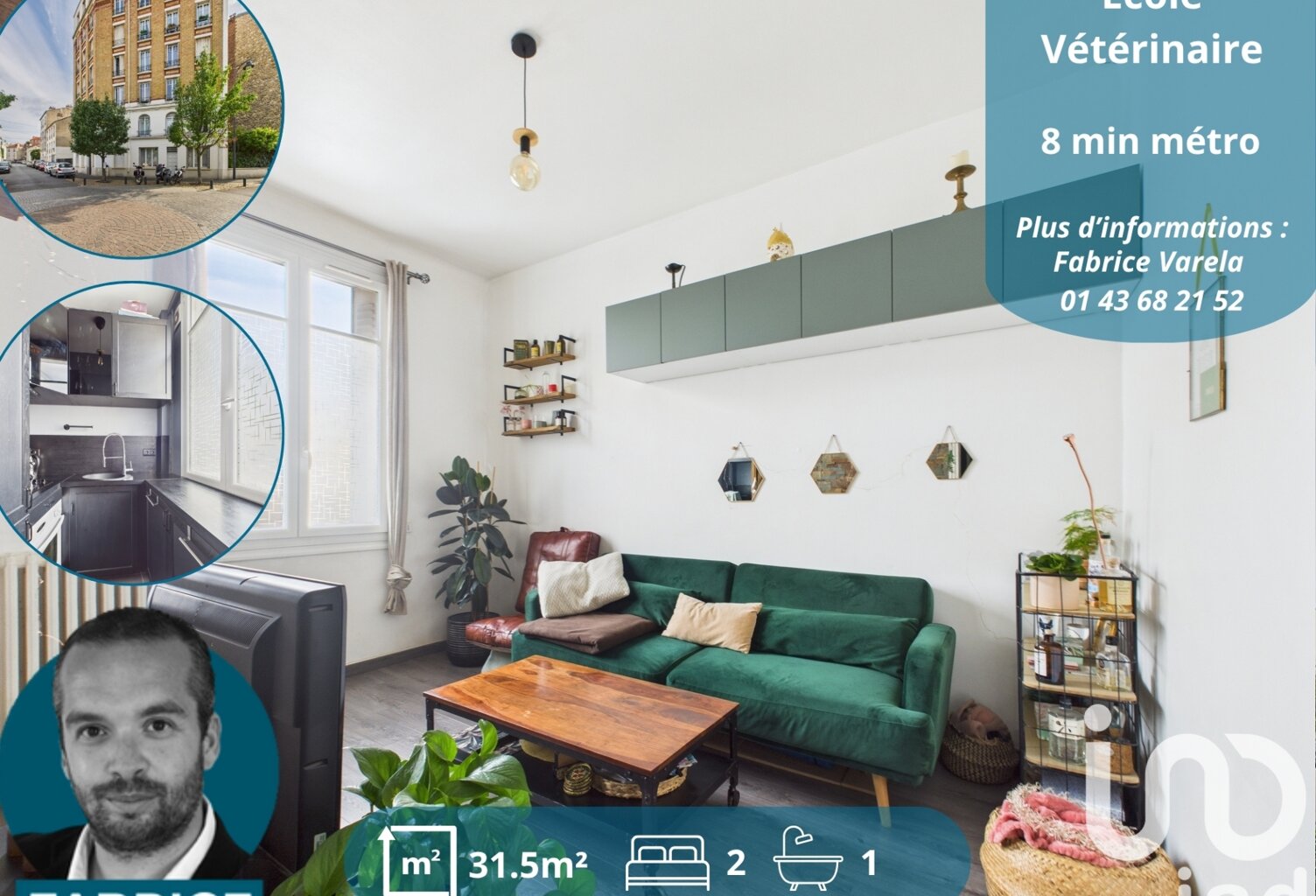 Vente Appartement 2 pièces — photo 1