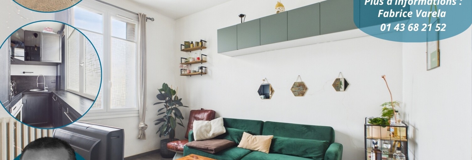 Appartement 2 Pièces 31 m² à vendre à Maisons-Alfort (94700)