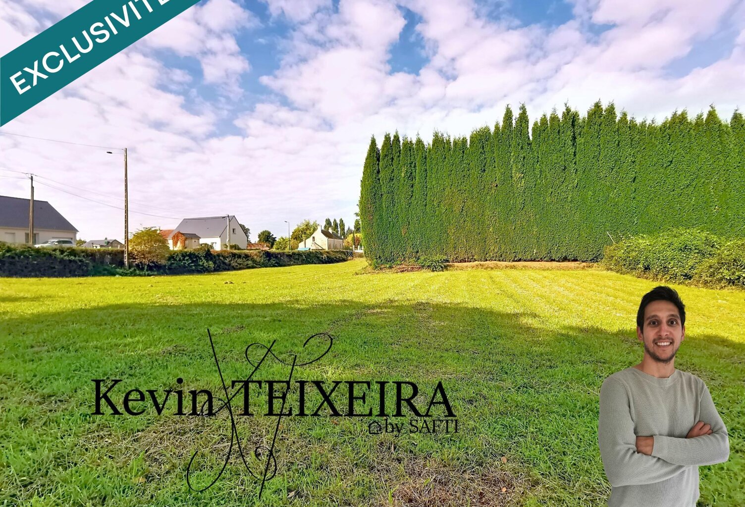 Grand terrain constructible sur Les Rairies. — photo 1