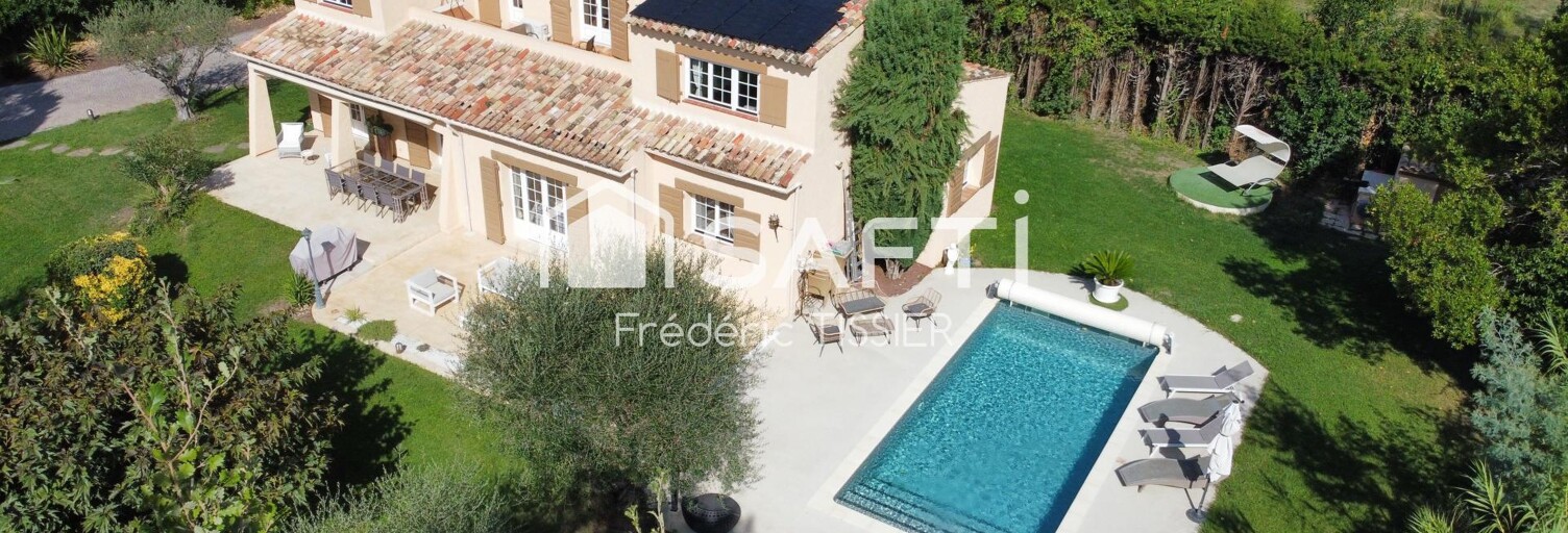 Maison 8 Pièces 220 m² à vendre à La Roquette-sur-Siagne (06550)