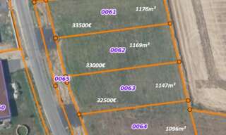 Terrain  1147 m² à vendre à Morgemoulin (55400)