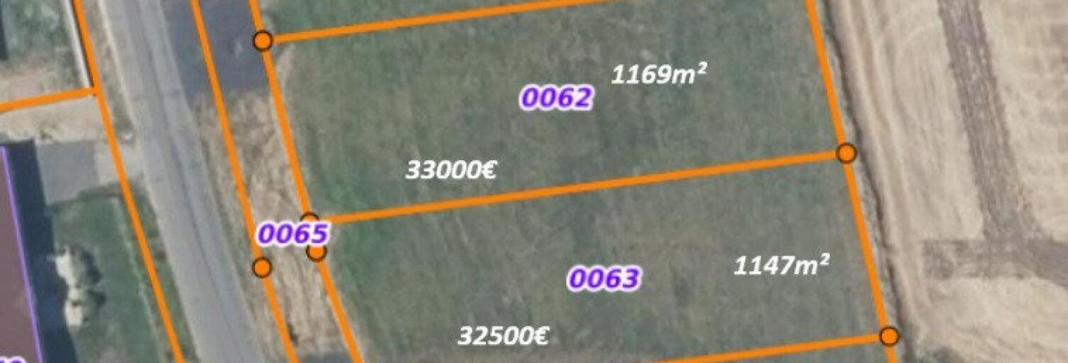 Terrain  1147 m² à vendre à Morgemoulin (55400)