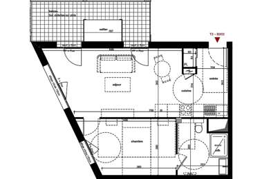 Appartement 2 pièces 336000 €