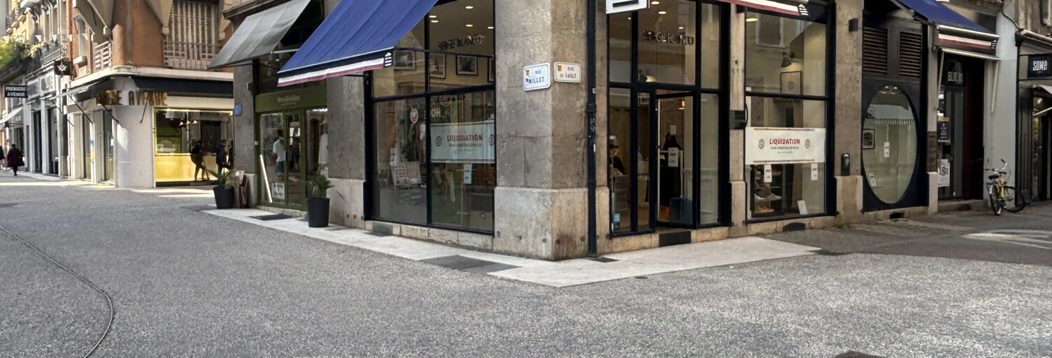 Commerce  55 m² à louer à Grenoble (38000)