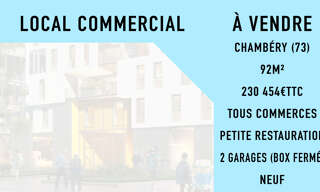 Commerce  92 m² à vendre à Chambéry (73000)