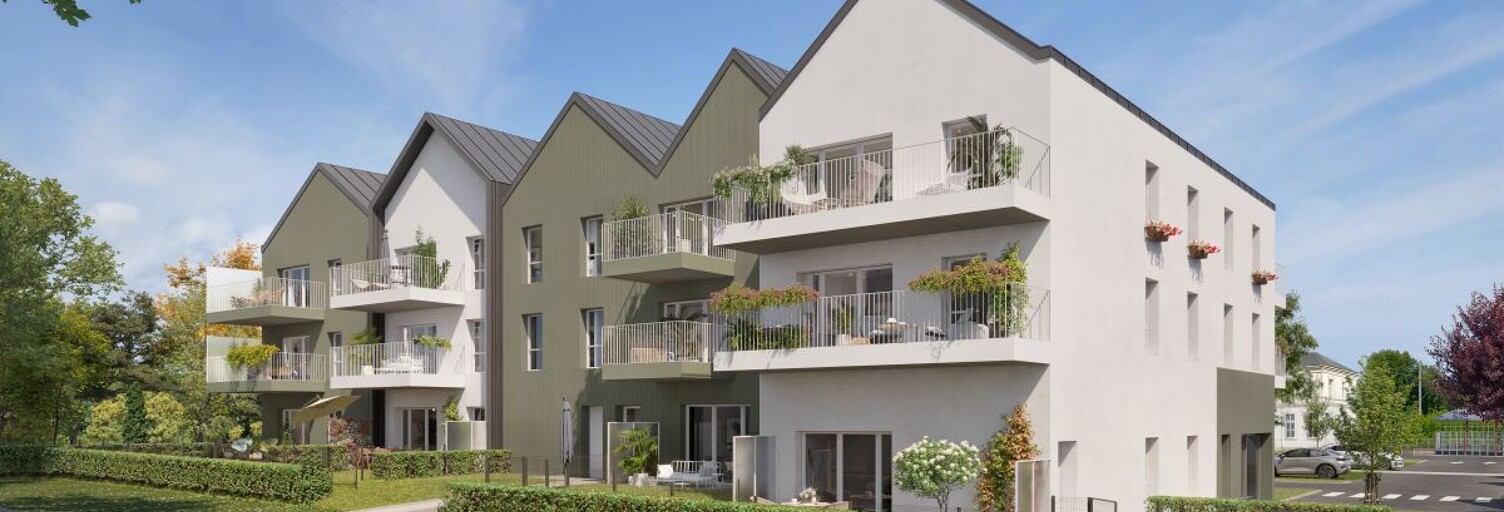 Appartement neuf T2, T3 Pièce 39 à 62 m² à vendre à Guipry-Messac (35480)
