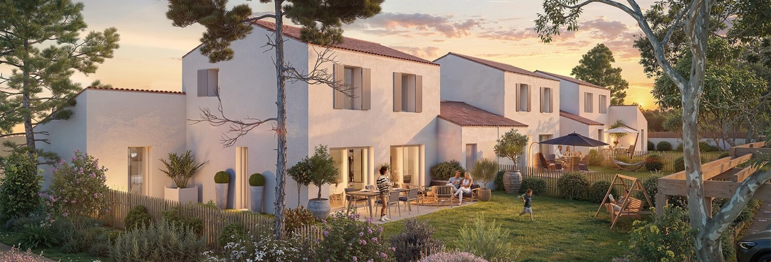 Appartement neuf T2, T3, T4 Pièce 42 à 93 m² à vendre à L'Île-d'Olonne (85340)