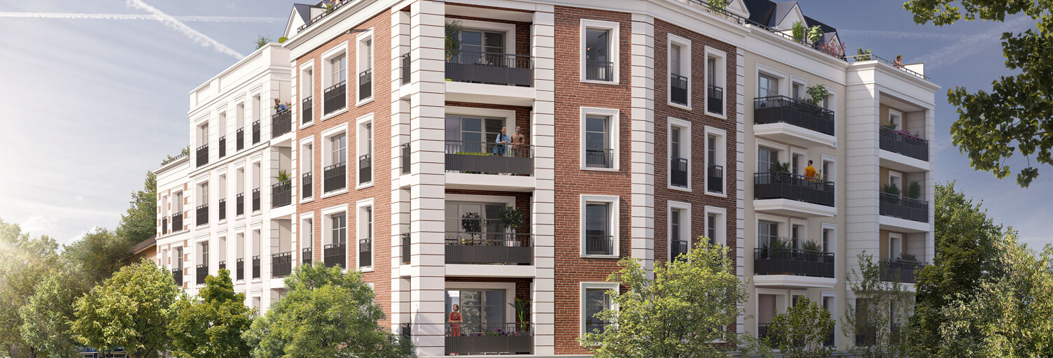 Appartement neuf T2, T3 Pièce 38 à 66 m² à vendre à Livry-Gargan (93190)