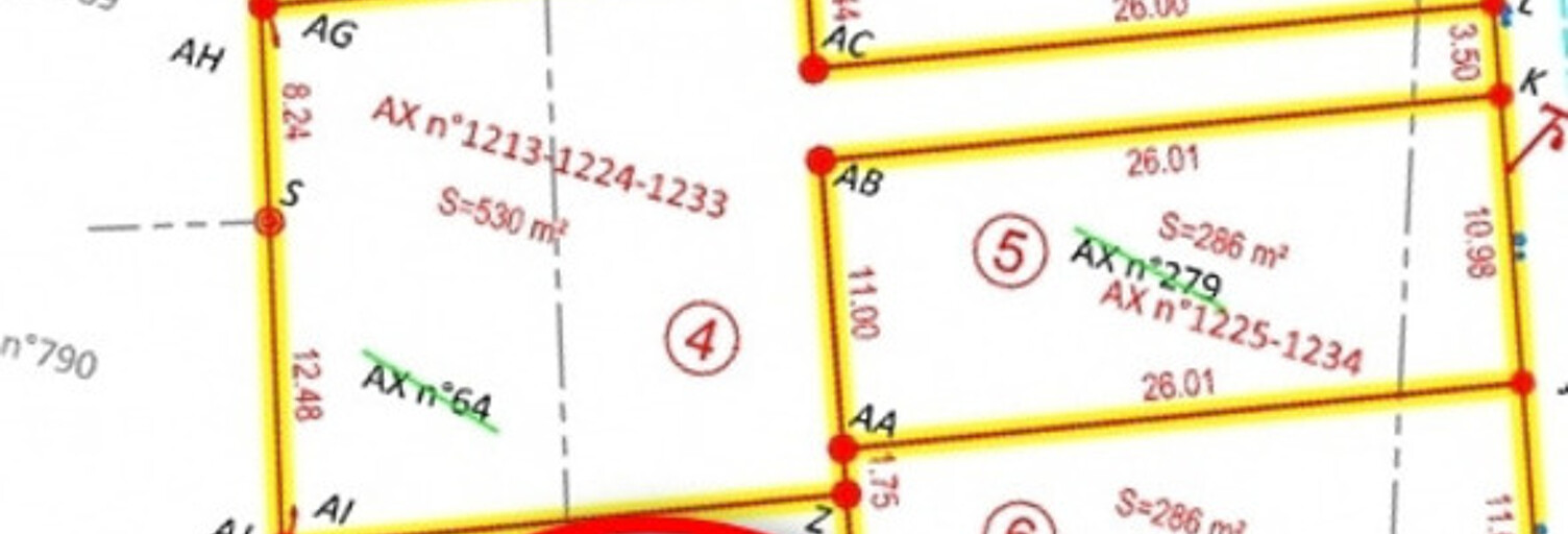 Terrain  567 m² à vendre à Blain (44130)