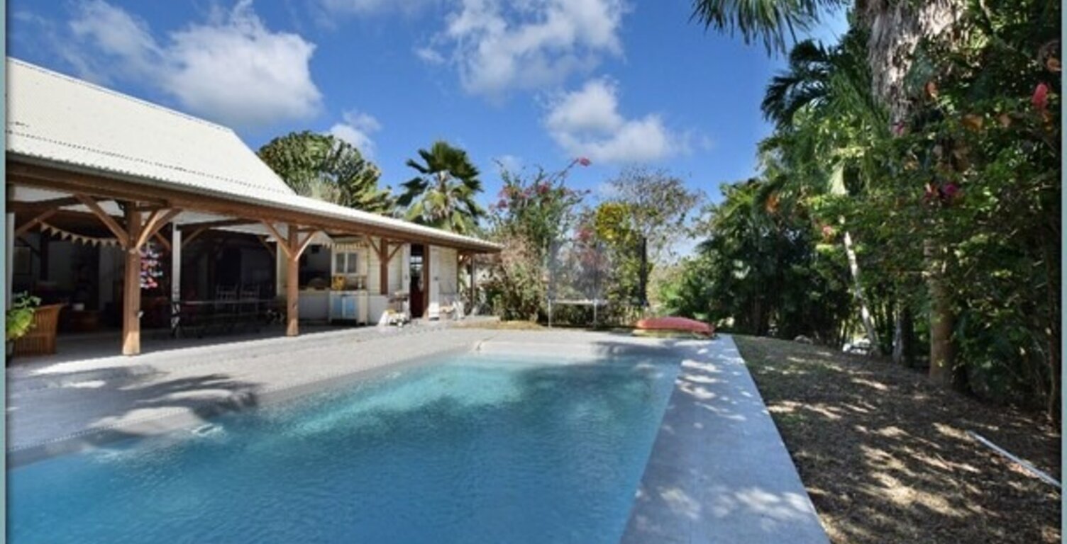 LES TROIS ILETS VILLA P6 bis -165 m² Hab / - Terrain de 986 m² - Piscine - Plain pied - A Vendre Martinique (972) — photo 1