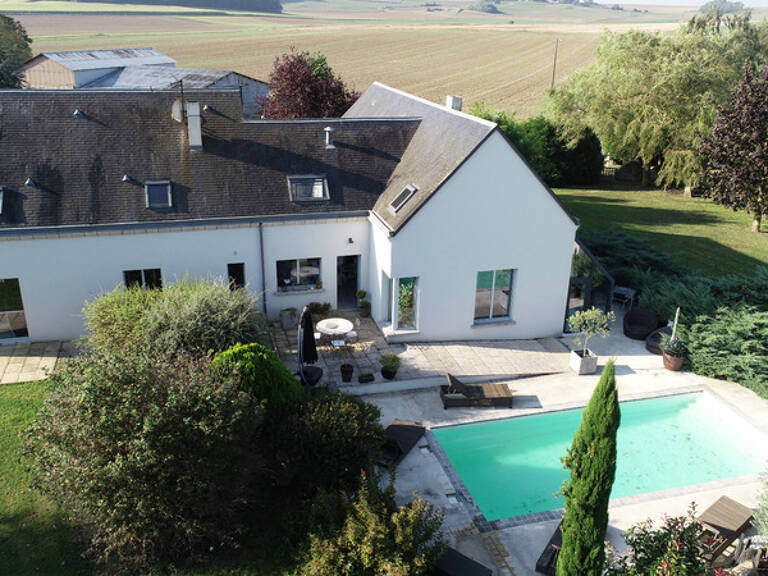 ARCY SAINTE RESTITUE (02) belle maison d'architecte de 291 m2 sur un terrain de 4500 m2 — photo 1