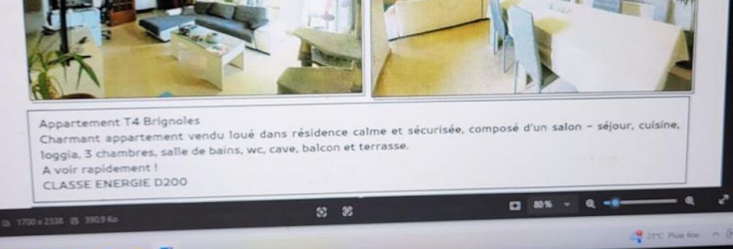 Appartement 3 Pièces 71 m² à louer à Brignoles (83170)