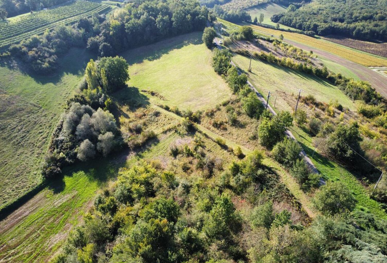 Terrain agricole avec source et lac — photo 1