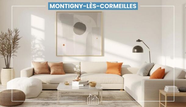 Appartement 3 pièces  à vendre Montigny-lès-Cormeilles 95370