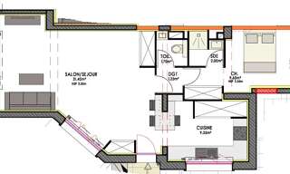 Appartement 2 Pièces 55 m² à vendre à Toulouse (31100)