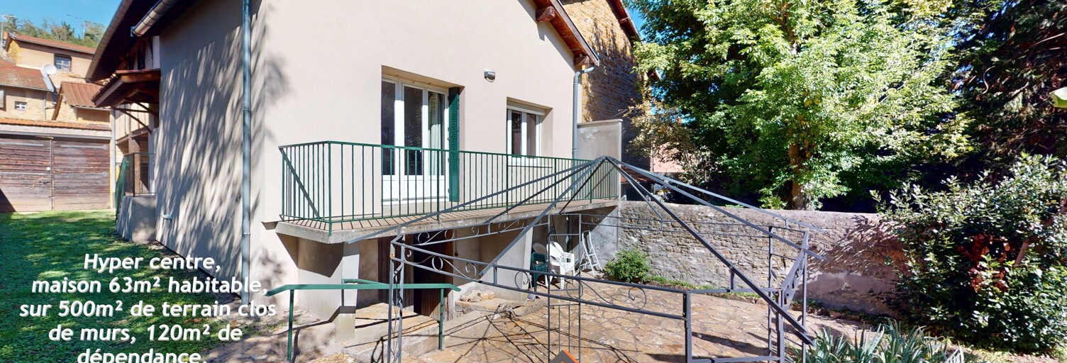 Maison 4 Pièces 63 m² à vendre à Chessy (69380)