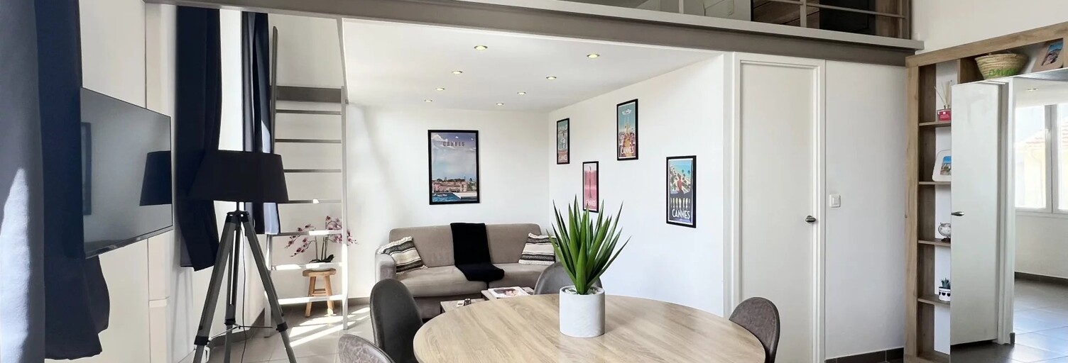 Appartement 1 Pièce 29 m² à vendre à Cannes (06400)
