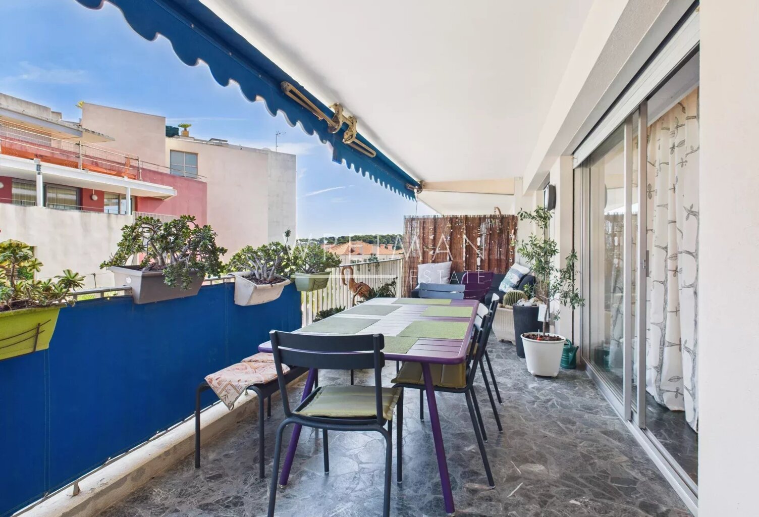Appartement 3 pièces avec aperçu mer près de la plage - Antibes — photo 1