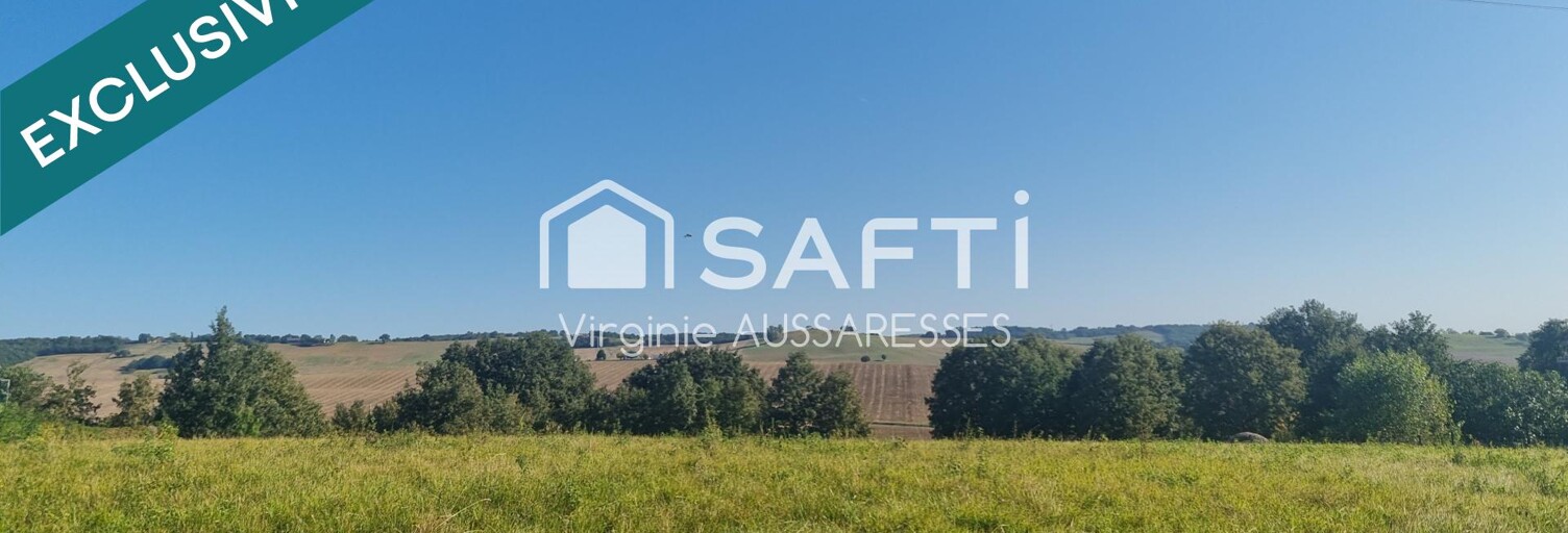 Terrain  2301 m² à vendre à Beaumont-de-Lomagne (82500)