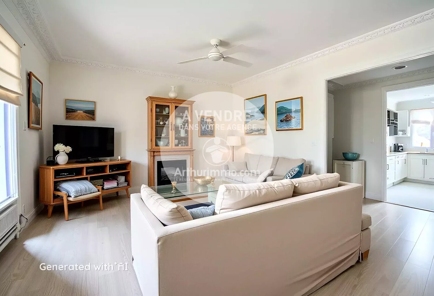 Appartement T3 traversant avec vue mer, bd Albert 1er — photo 1