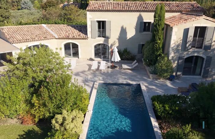 Maison contemporaine avec piscine et parc arboré, — photo 3