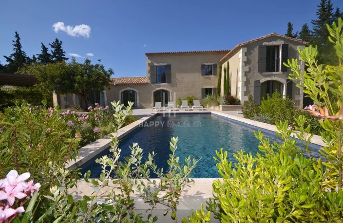 Maison contemporaine avec piscine et parc arboré, — photo 5
