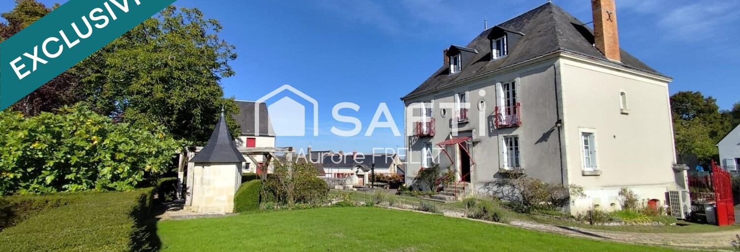 Maison 5 Pièces 180 m² à vendre à Sainte-Catherine-de-Fierbois (37800)