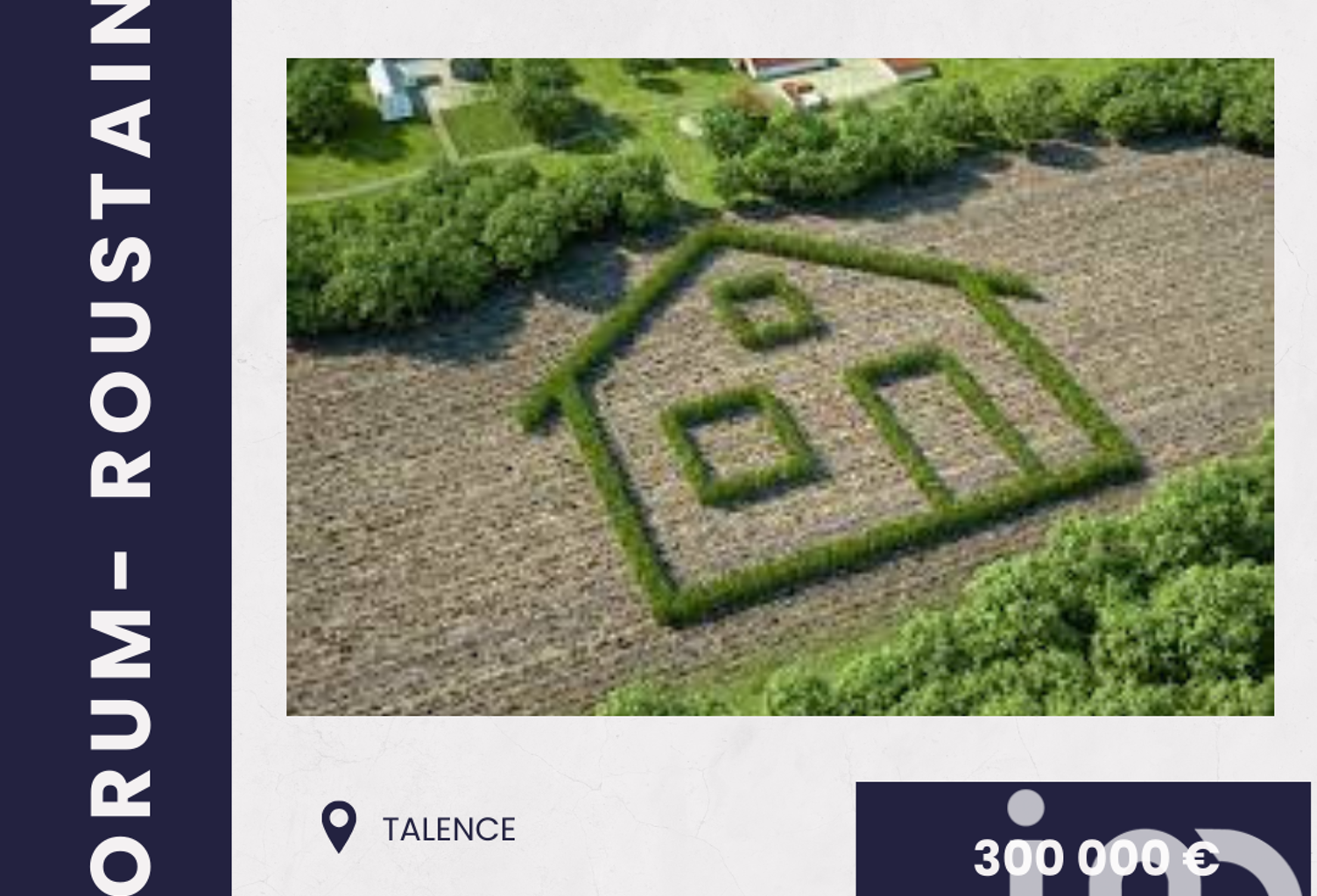 Vente Terrain à bâtir 301 m&sup2; — photo 1