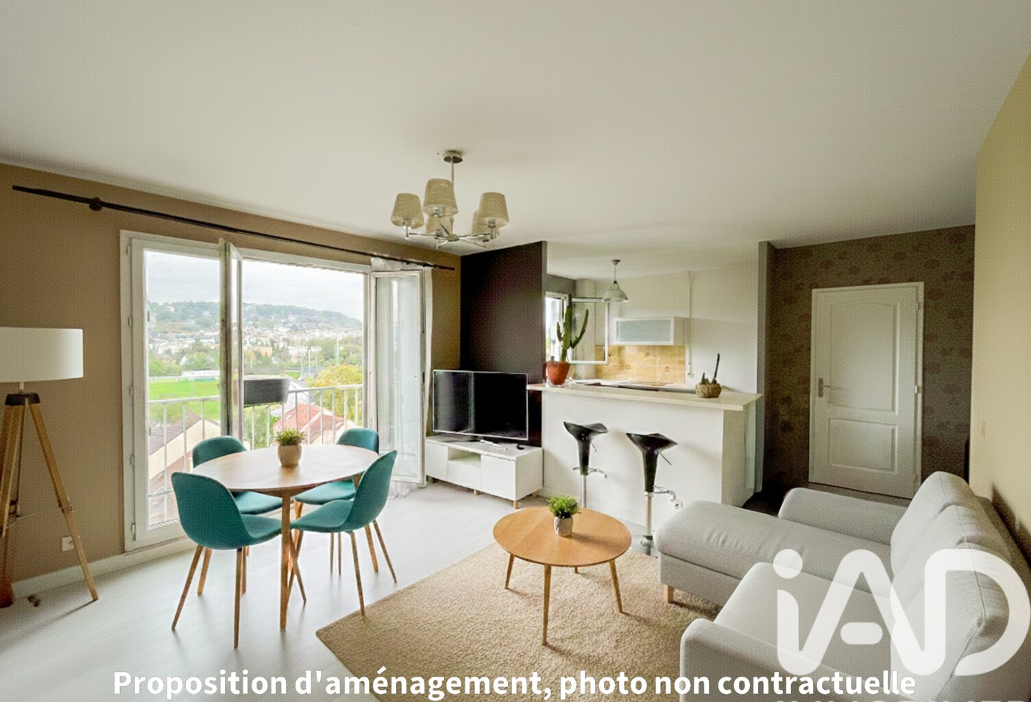 Vente Appartement 3 pièces — photo 1